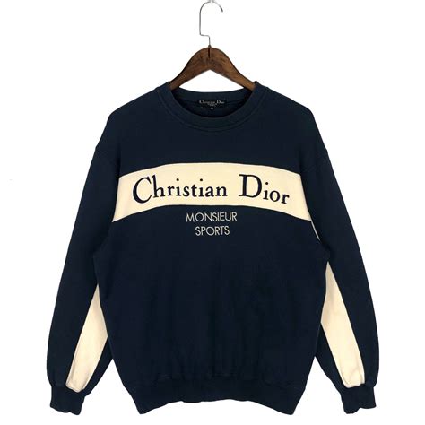 vintage christian dior sweatshirt